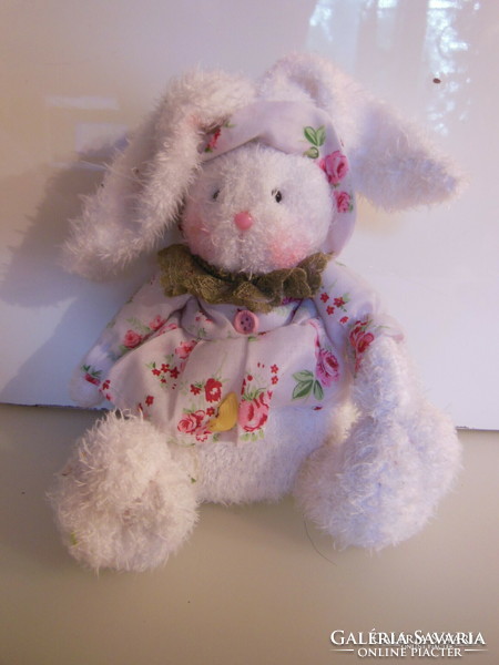 Easter bunny - 20 x 17 cm - plantable - hard body - cotton - brand new - exclusive - German - flawless