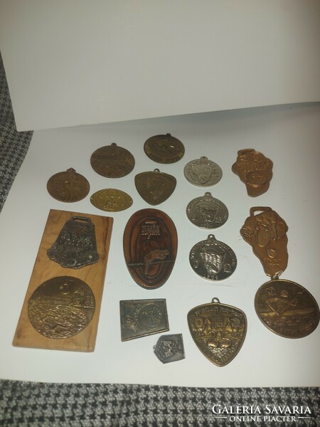 Israeli sports medals, badges, 16 in one