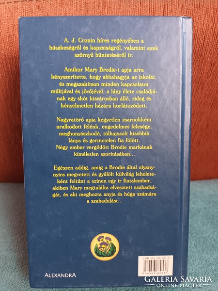 A kalapos kastélya - A. J. Cronin - Alexandra Kiadó - Újszerű antikvár könyv