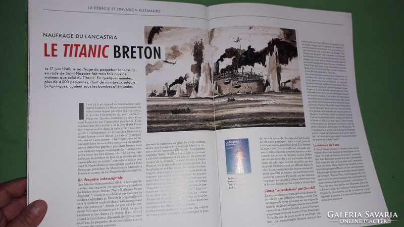 2022. 51. Issue French-language Bretons picture magazine -a ii. World War Titanic newspaper according to the pictures