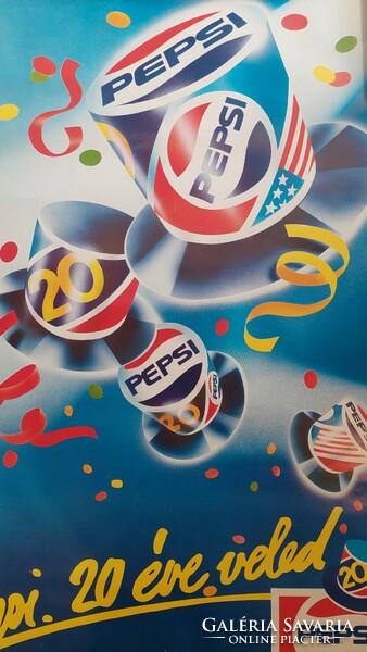 Pepsi advertising poster 