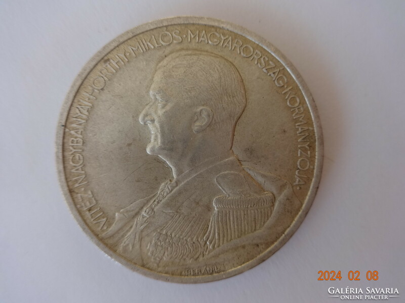 Horthy ezüst 5 pengő, 1939
