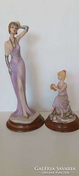 Vivien c. Italy hand painted resin numbered sculpture