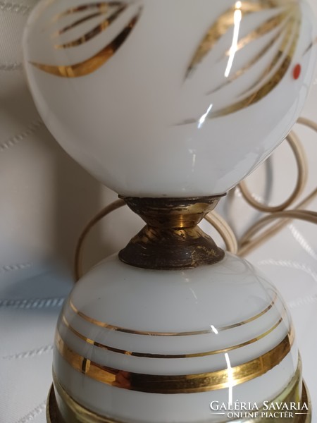 Retro glass table lamp