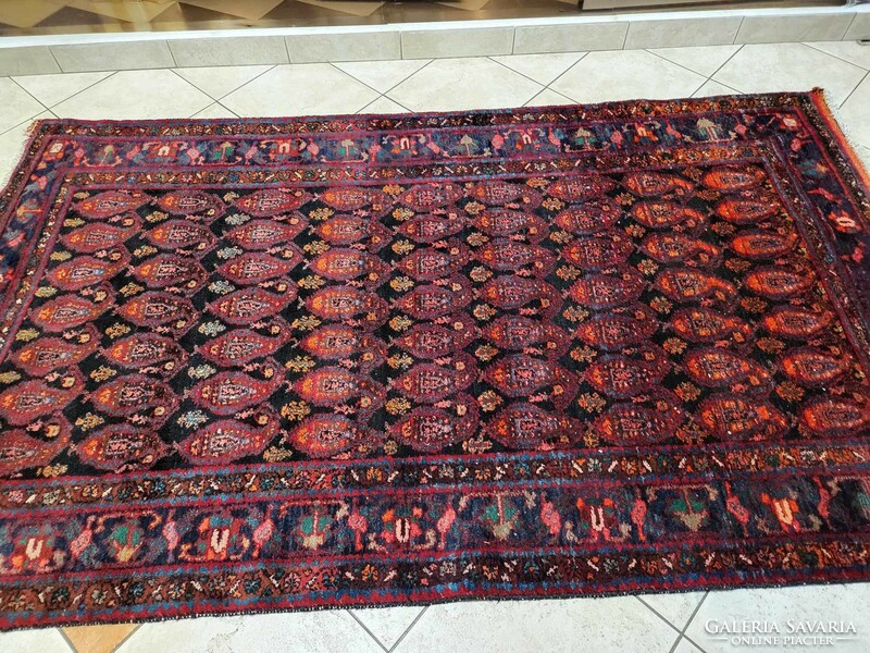 Botah pattern Malay 127x220 cm wool Persian carpet mz236