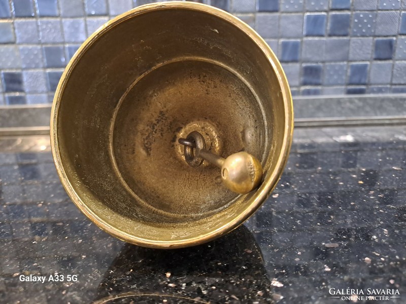 Copper bell bell with copper tongue 12 cm 34 dkg