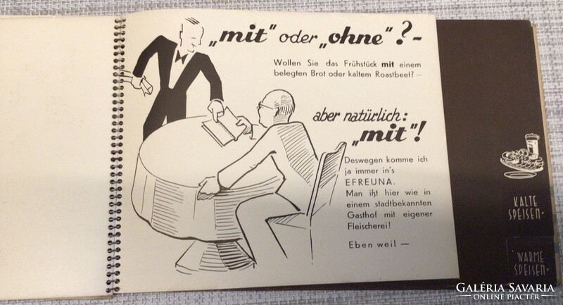 Efreuna - hauses chemnitz / preiskarte / price list 1937