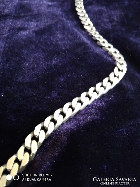 Silver (925) men's armor necklace /69.1gr./