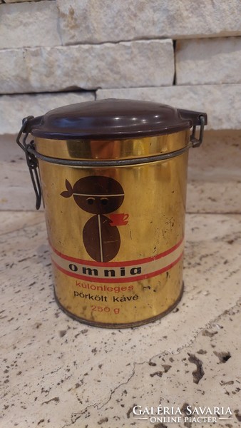Old omnia coffee tin 250g