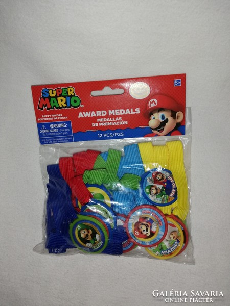 Super mario festive children's medals