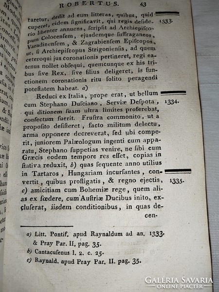 Historia Regum Hungariae 1801