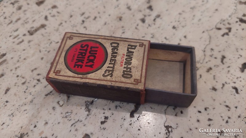 Flavor flo cigarettes lucky strike matchbox