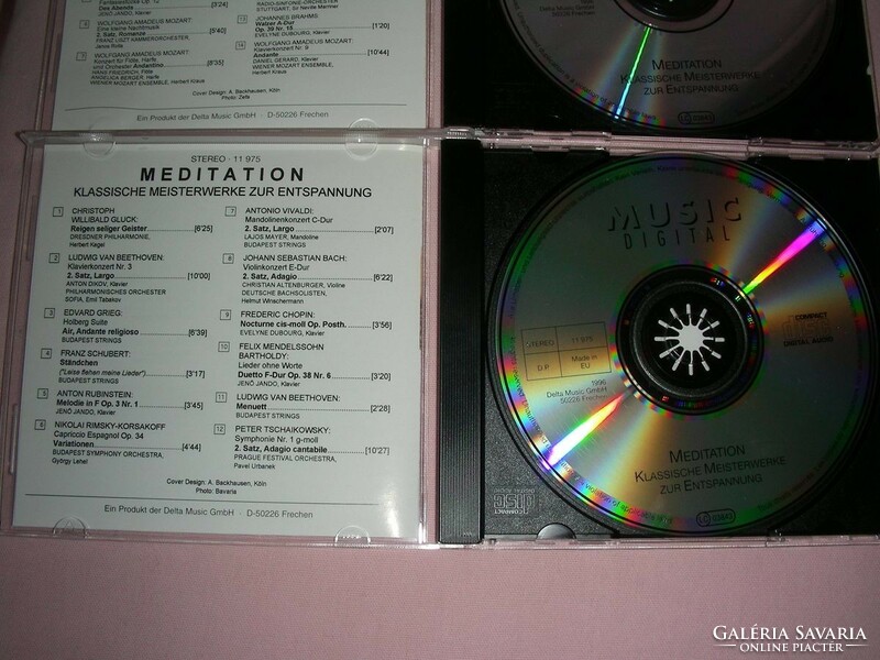 Double cd serious/classical music/meditation