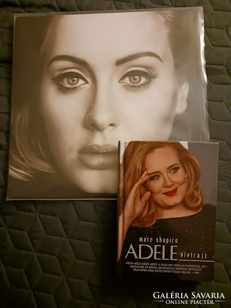 Adele lp+ biography book
