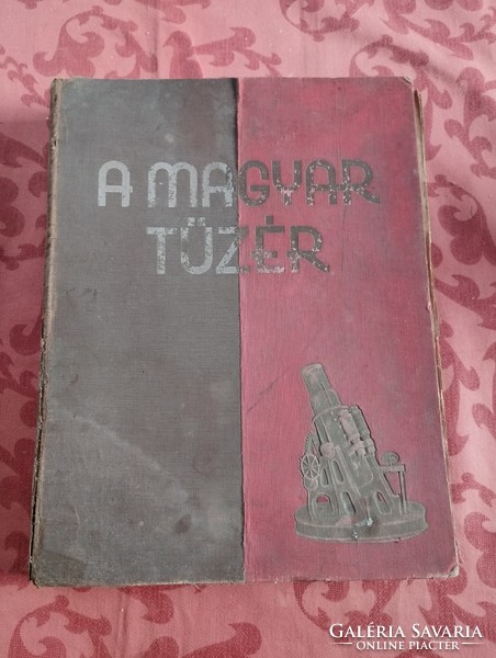 Hungarian artillery book for sale.