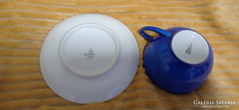 Extra: Zsolnay blue cup, Zsolnay tea cup.