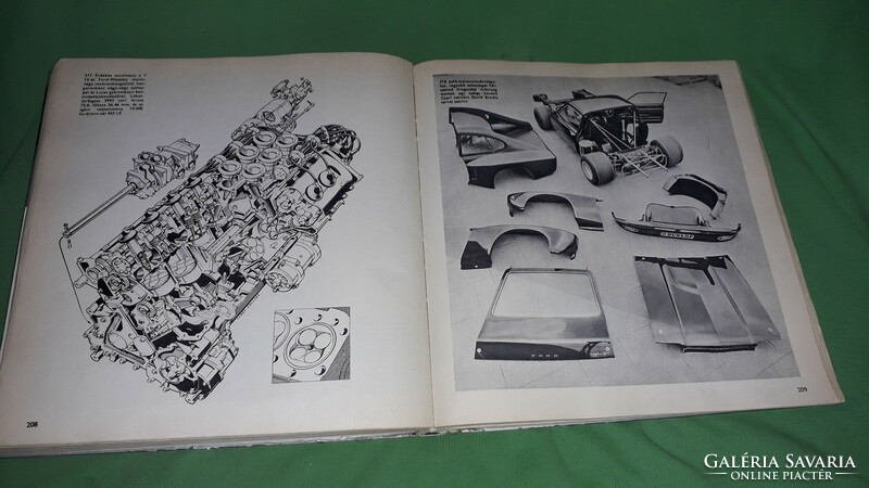 1977. György Liener - car types 1977 book technical according to pictures