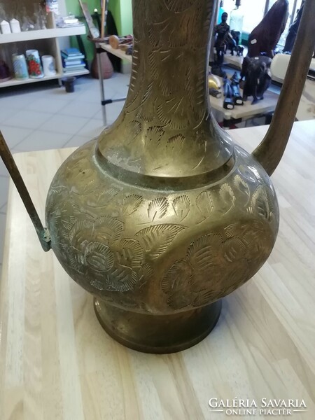 Brass decanter