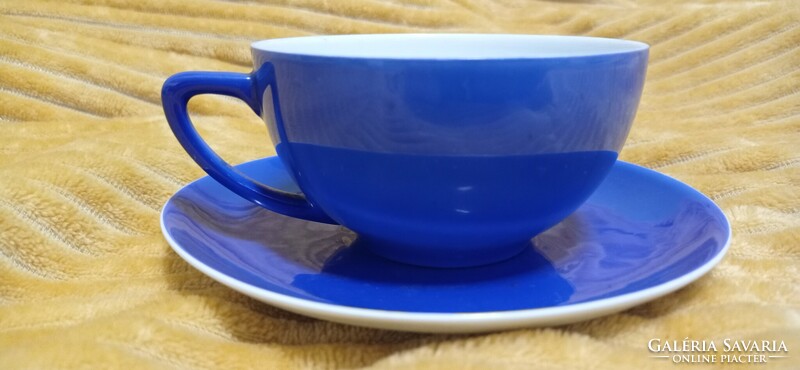 Extra: Kék, Zsolnay, teás csésze.