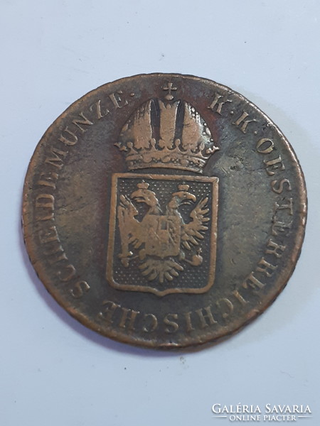 Nice condition!!! Austria Ferenc József 1 krajcár ein kreuzer 1816 a bronze coin