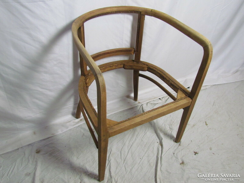 Antique Art Nouveau armchair (polished)