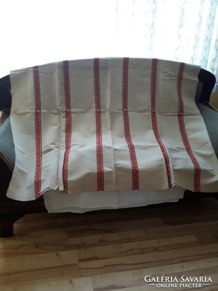 Home-woven tablecloth