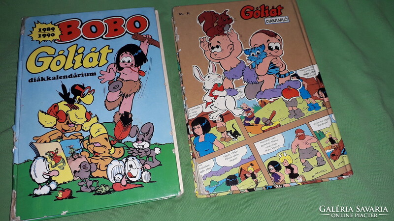 1998 - 99 Goliath - Bobó student calendar and diary comic 2 in one according to the pictures Kandi sheets