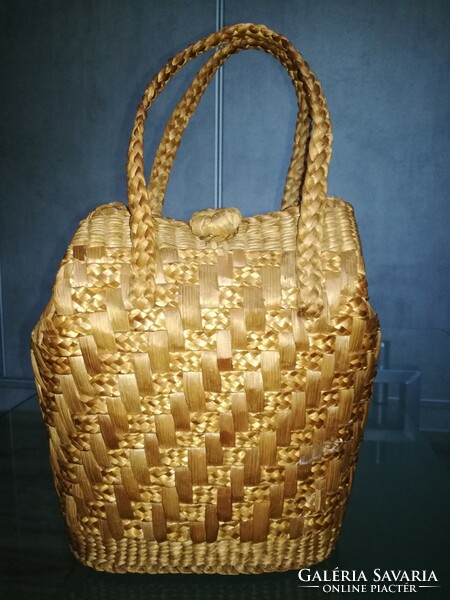 Retro straw bag/ handbag