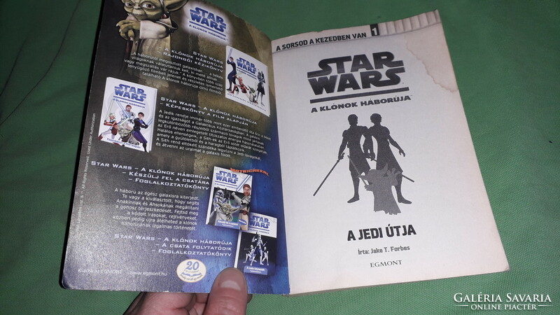 2009. Jake T. Forbes -Star Wars - A klónok háborúja - A jedi útja SZEREPJÁTÉKKÖNYV  EGMONT