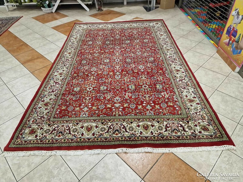 Indo-tabriz hand-knotted 200x310 cm wool Persian carpet mz241