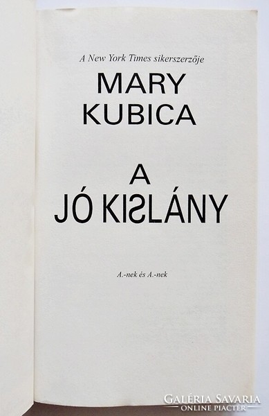 Mary Kubica: A jó kislány