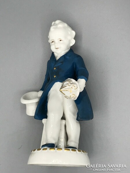 Antique katzhütte thuringia hertwig &co. 1914-1945 Porcelain gavaller figure