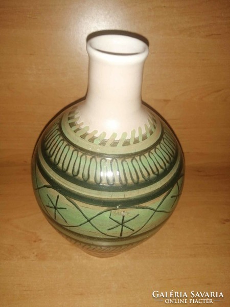 Retro kerámia váza - 22 cm magas (10/d)