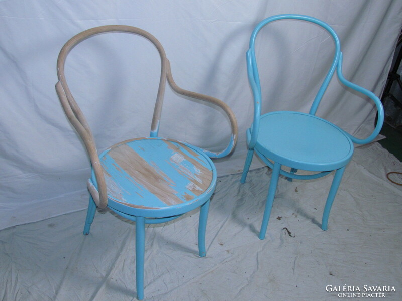 2 antique thonet armchairs