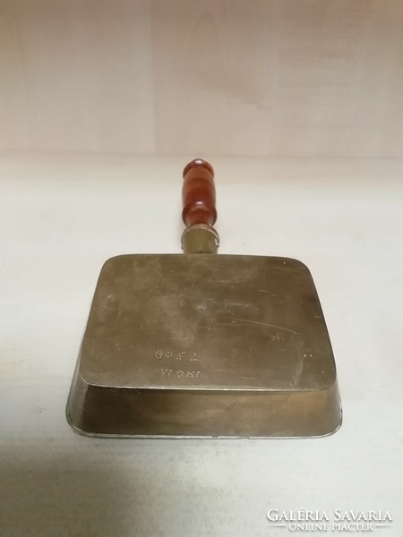 Vintage brass crumb catcher