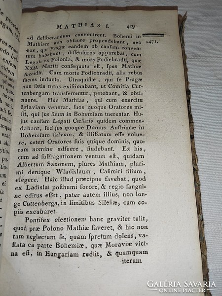 Historia Regum Hungariae 1801