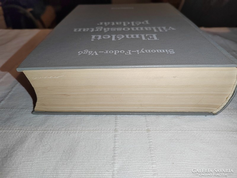 Simonyi-fodor-vágó: example book of theoretical electricity