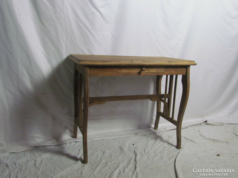 Antique Art Nouveau console table (polished)