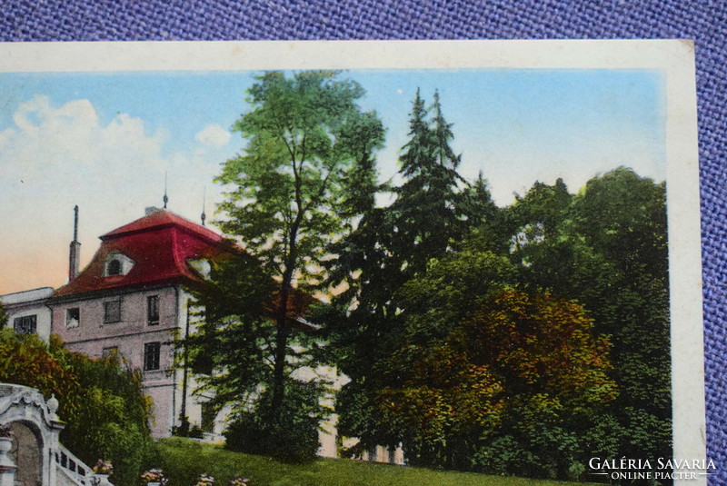 Törökbálint / Szanatórium park - részlet   litho képeslap  1928
