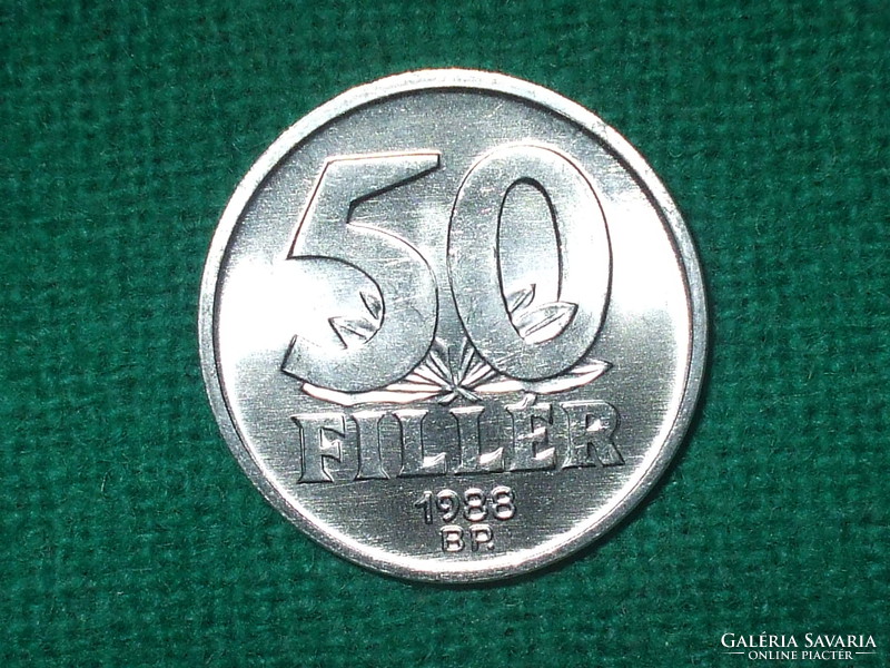 50 Filler 1988! It was not in circulation! It's bright!