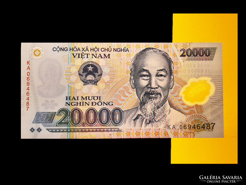 Unc - 20,000 dong - vietnam - 2006 (window polymer - portrait watermark!)