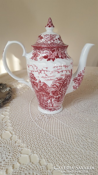 Merrie  Olde England fajansz teás-kávéskanna,kancsó