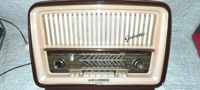 Antik  rádió , Telefunken Gavotte 8  NSZK 1957 .