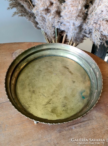 Copper bowl, offering