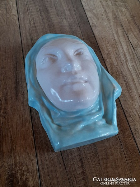 Bory Jenő ceramic wall mask