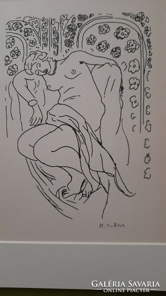 Henri matisse: zincography (litho)