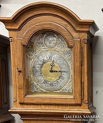 Antique style 3 heavy floor clock - fhs (hermle) mechanism, westminster tune