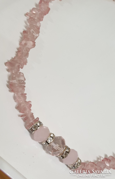 Beautiful mineral necklace 46 cm