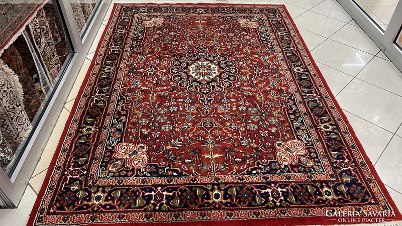 3540 ÁLOMSZÉP Hindu Tabriz kézi csomó gyapjú perzsa szőnyeg 170X240CM ingyen futár