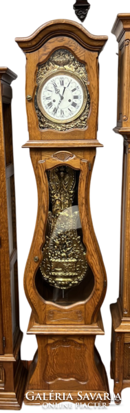 Antique style 2 heavy standing clocks